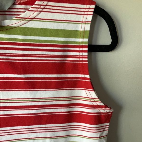 Striped Sleeveless Top - Picture 2 of 8